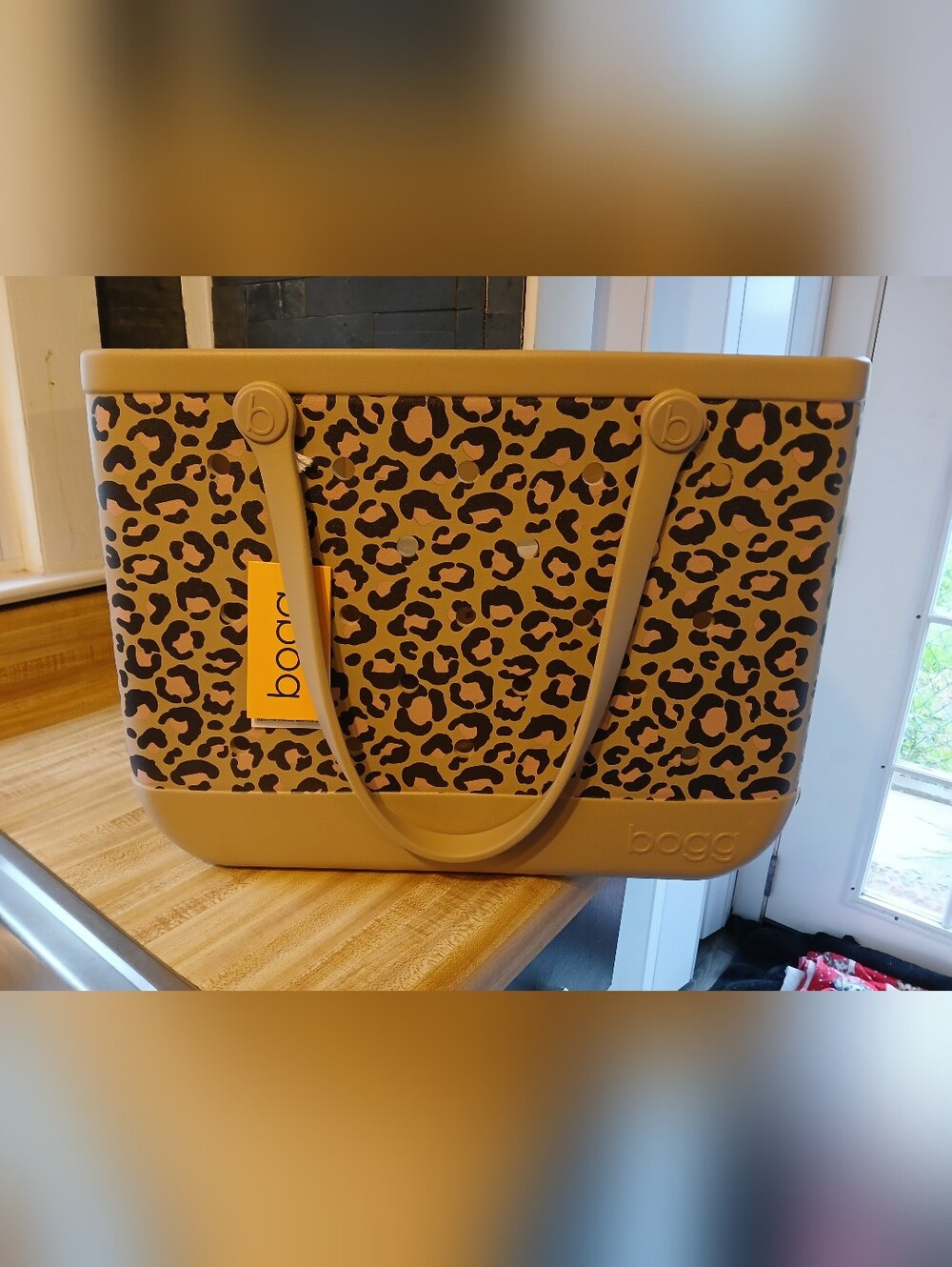 Bogg Bag NWT Large Traditional Leopard Print Tote - Picture 2 of 8